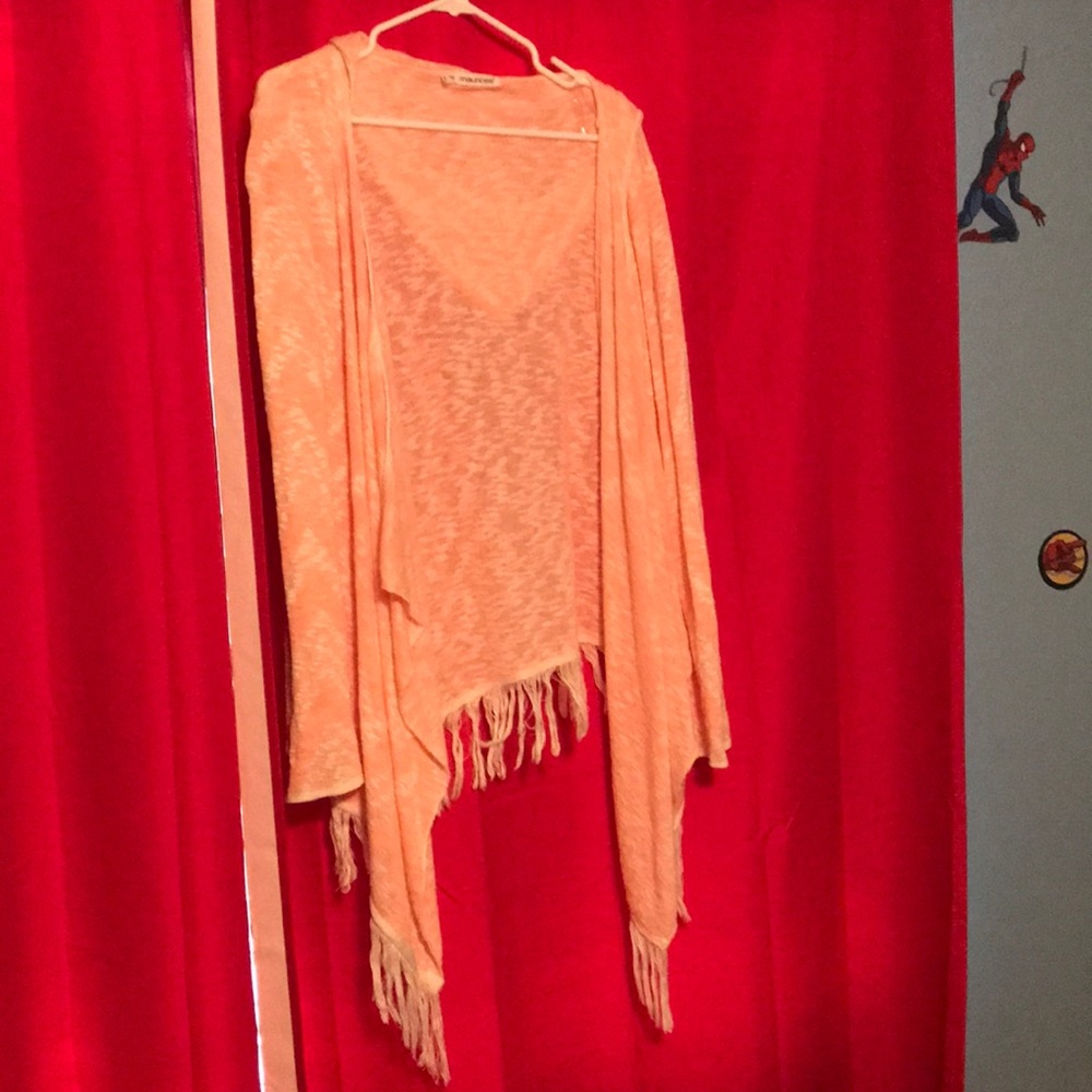 Hooded cardigan